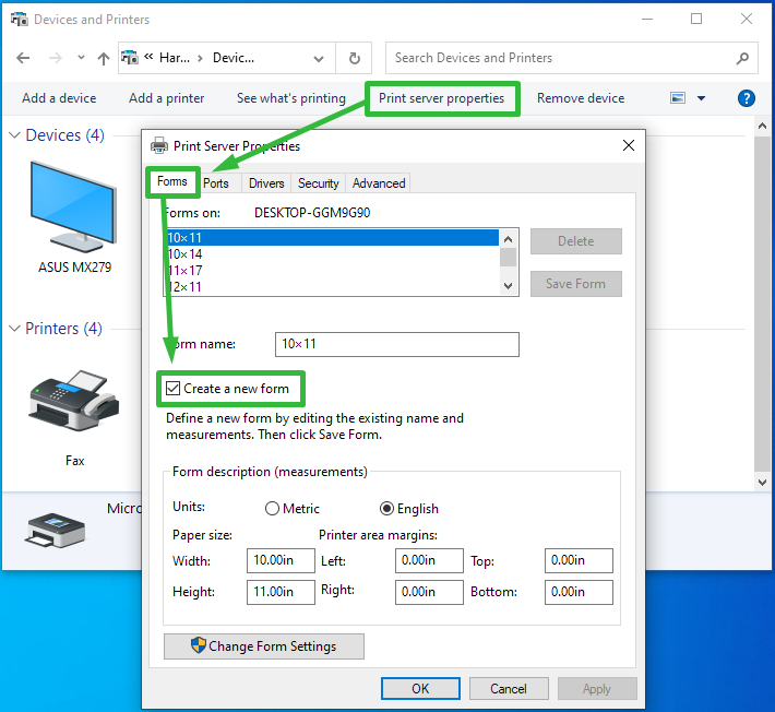 Microsoft Word Missing Paper Size