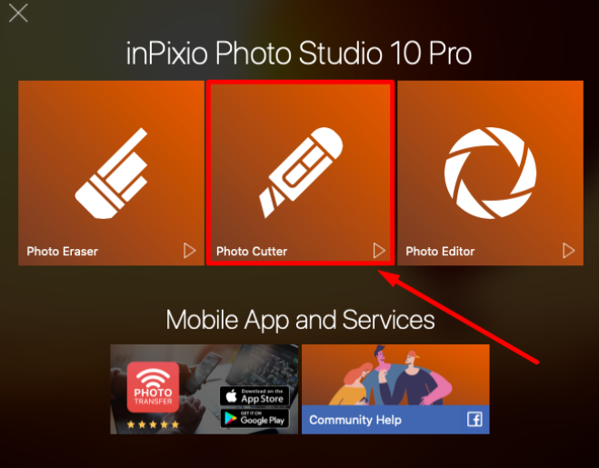 How to crop photos with inPixio Photo Studio Mac? inPixio