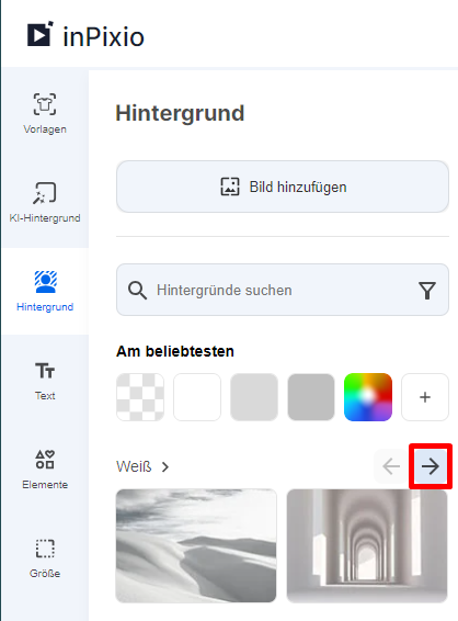 Wie ersetze ich den Hintergrund in inPixio Online Photo Editor? – inPixio